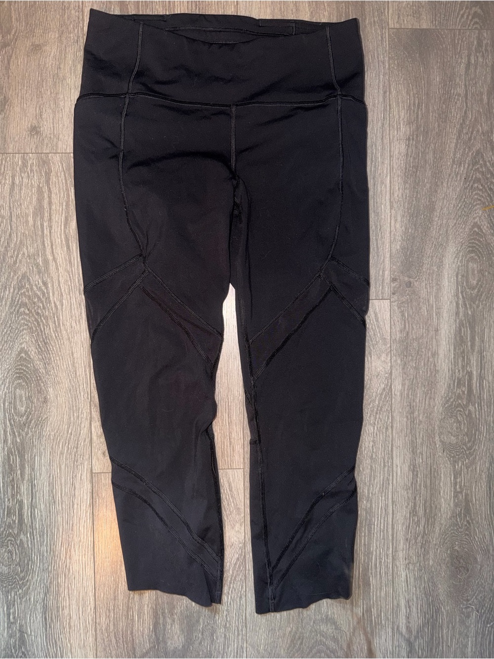 Lululemon leggings with mesh